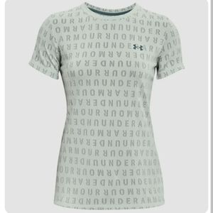 Women's large Under Armour women's Velocity Woodmark Short Sleeve top